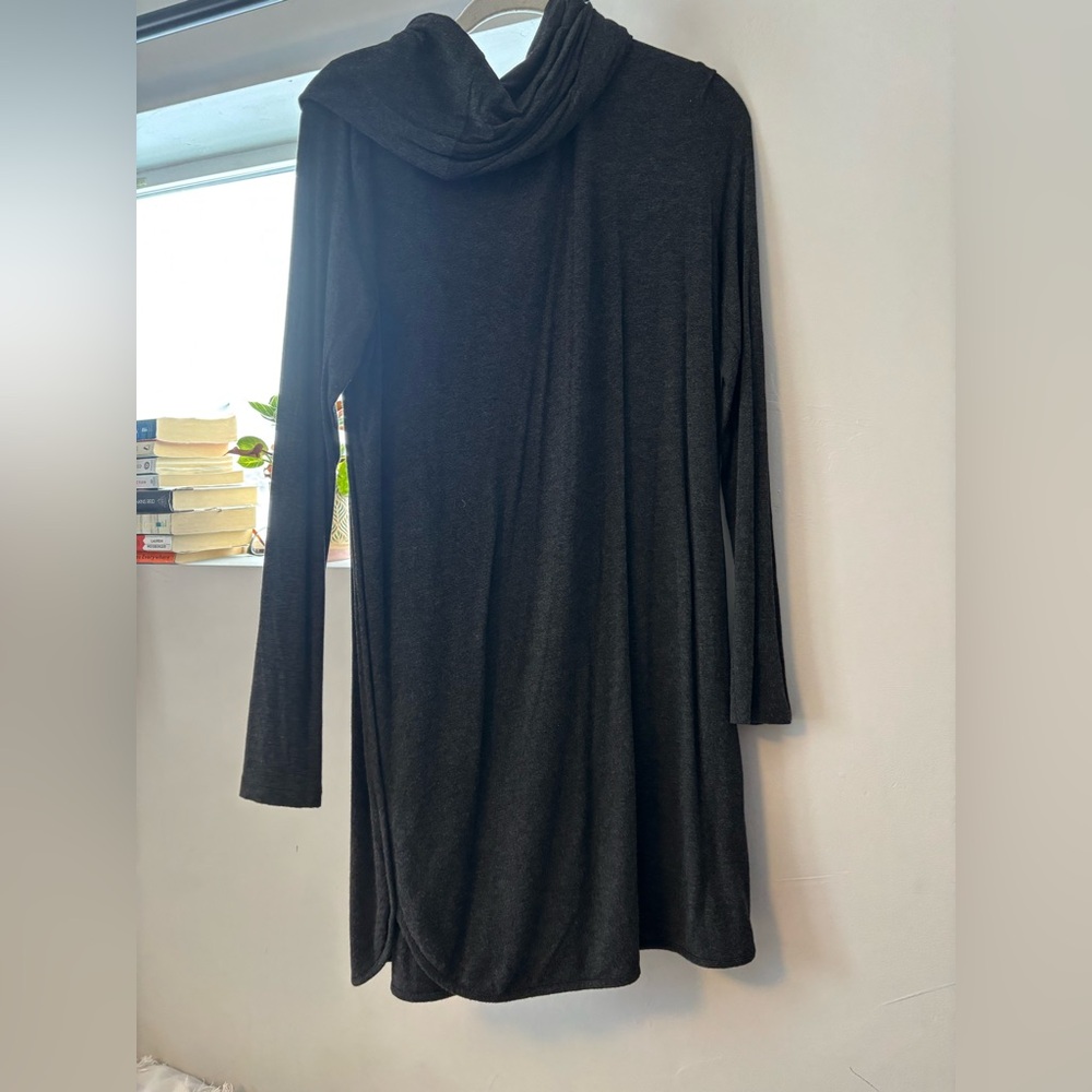 Cowl neck dress
